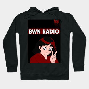 Bwn Radio Anime Edition Logo Hoodie